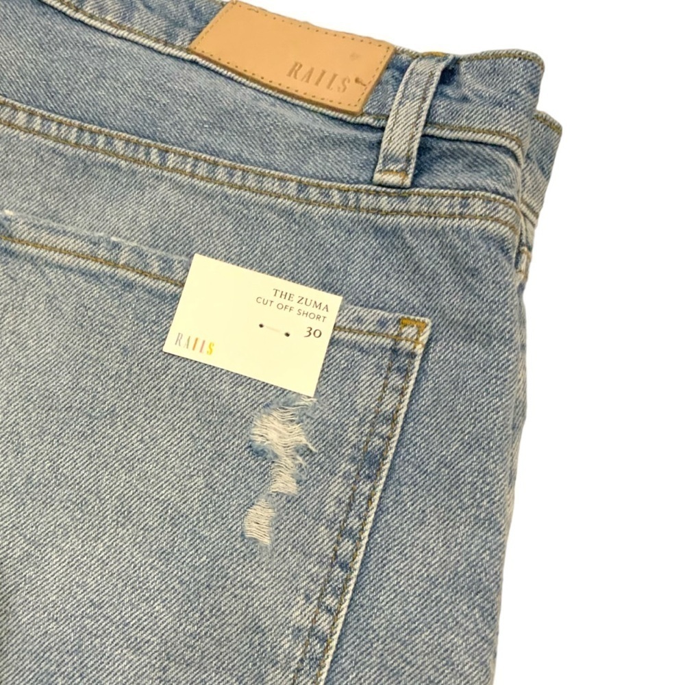 Rails 🆕 The Zuma Cut Off Short in Cloud Stone Distress - Picture 9 of 11